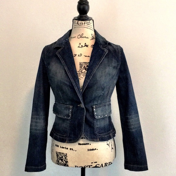Tommy Hilfiger Jackets & Blazers - Tommy Hilfiger Blazer Style Denim Jacket